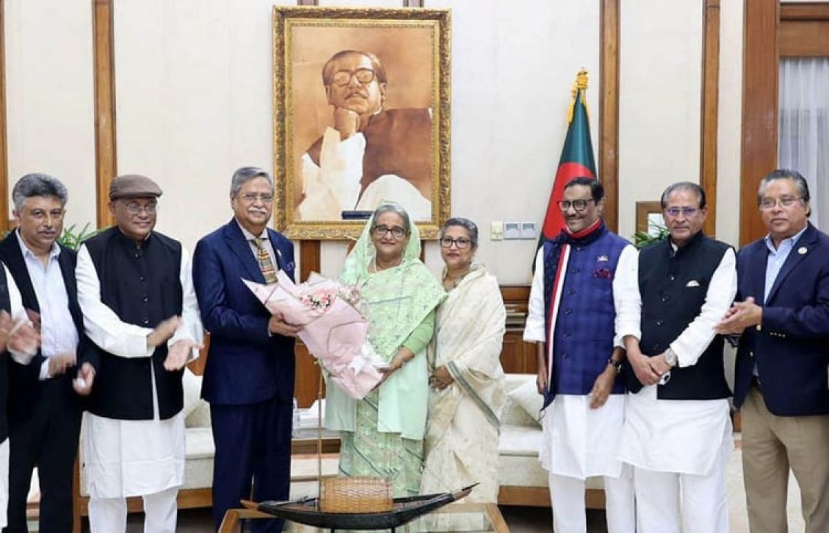 প্রধানমন্ত্রীর-সঙ্গে-রাষ্ট্রপতি-পদপ্রার্থী-সাহাবুদ্দিনের-সাক্ষাৎ