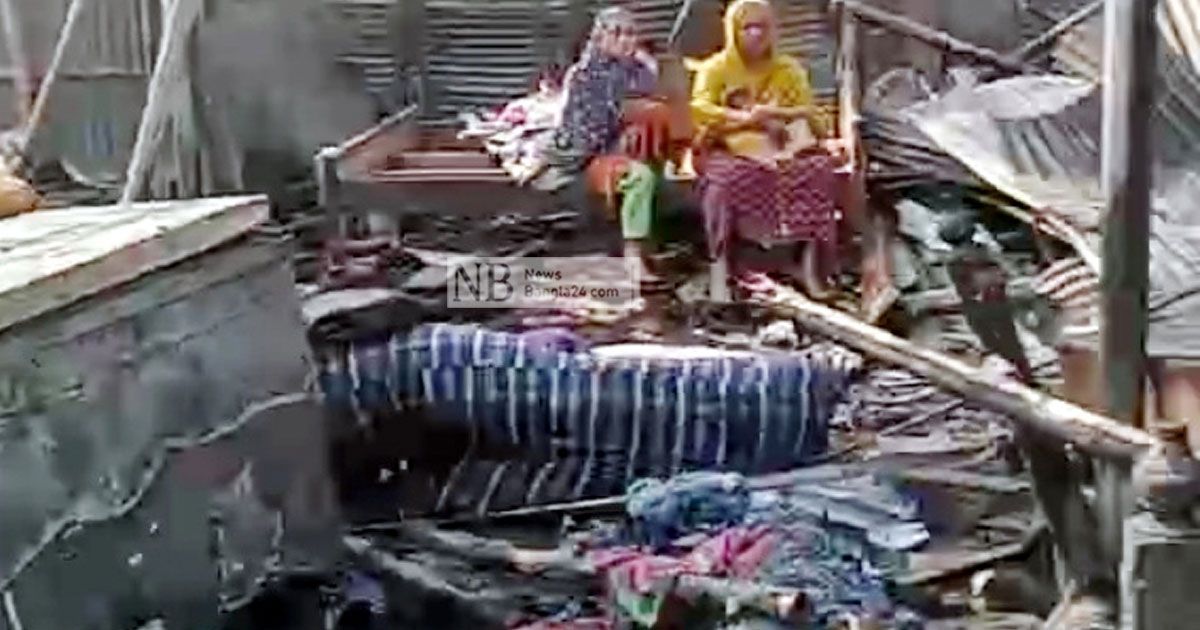 নওগাঁয়-অগ্নিকাণ্ডে-চারটি-গরুসহ-বাড়িঘর-ভস্মীভূত