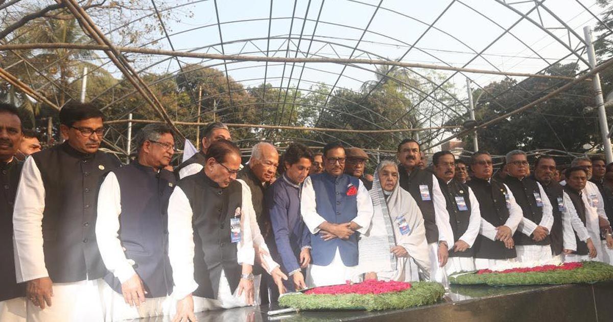 স্বাধীনতা ঘোষণার একমাত্র বৈধ অধিকার ছিল বঙ্গবন্ধুর: কাদের