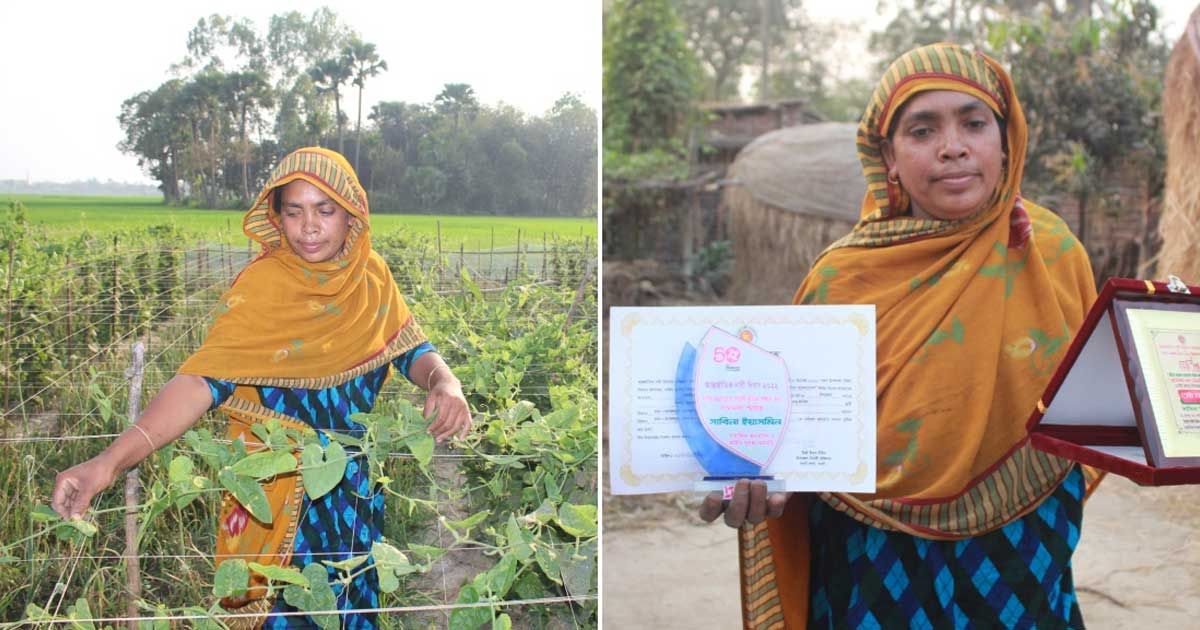  প্রতিকূলতা পেছনে ফেলে জীবনযুদ্ধে জয়ী সাবিনা 