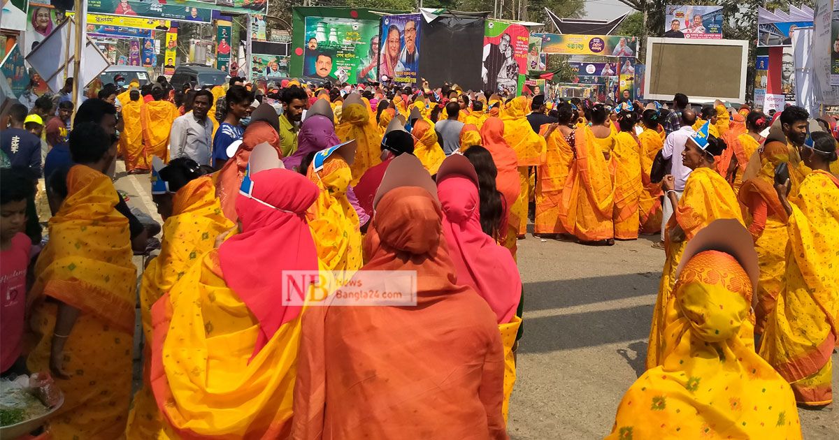 আওয়ামী লীগের নেতা-কর্মীদের স্লোগানে মুখরিত ময়মনসিংহ