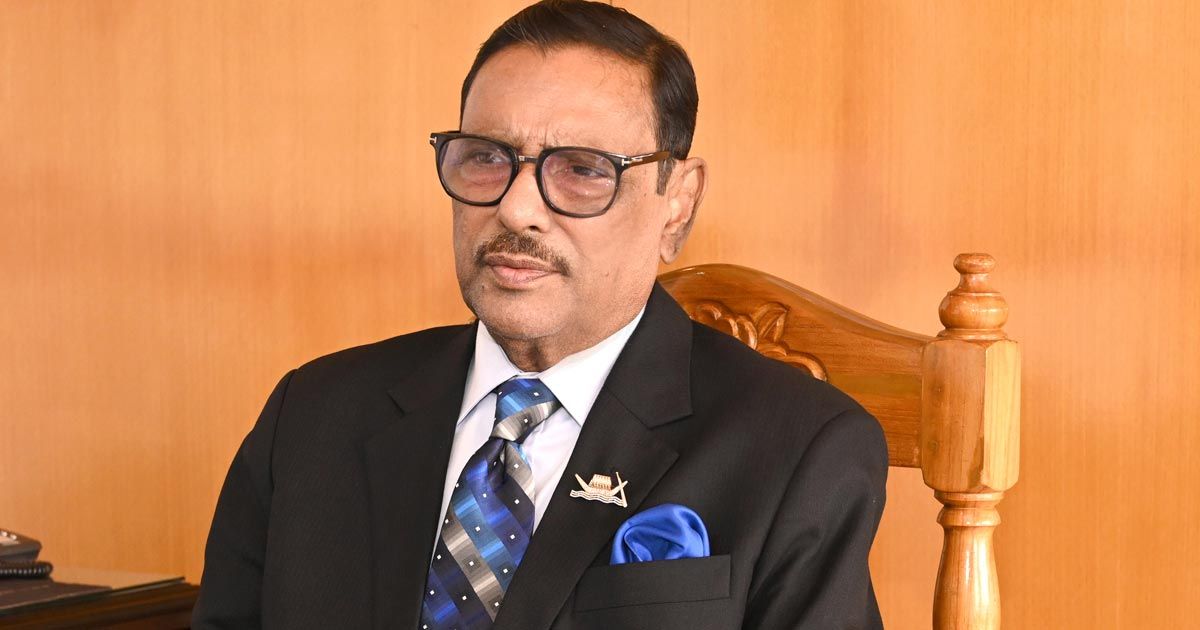 বঙ্গবাজারের আগুন নিয়ে বিএনপি অপরাজনীতি করছে: কাদের 