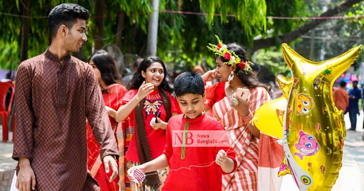 খরতাপে নববারতা নিয়ে এলো বৈশাখ