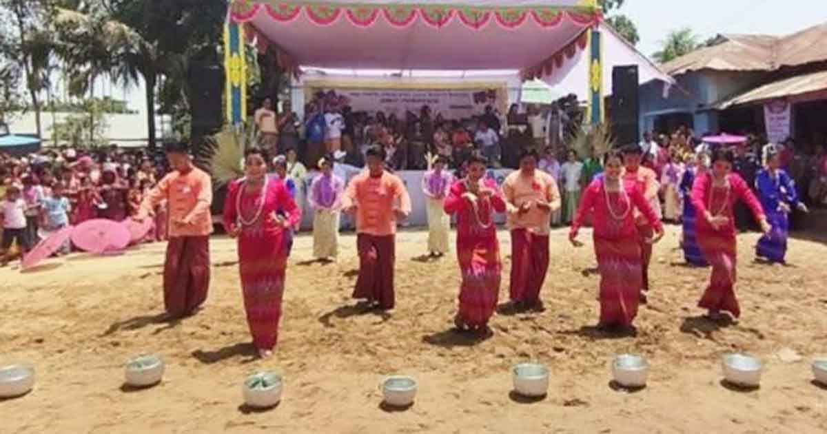 খাগড়াছড়িতে সাংগ্রাই উৎসবে উচ্ছ্বাস