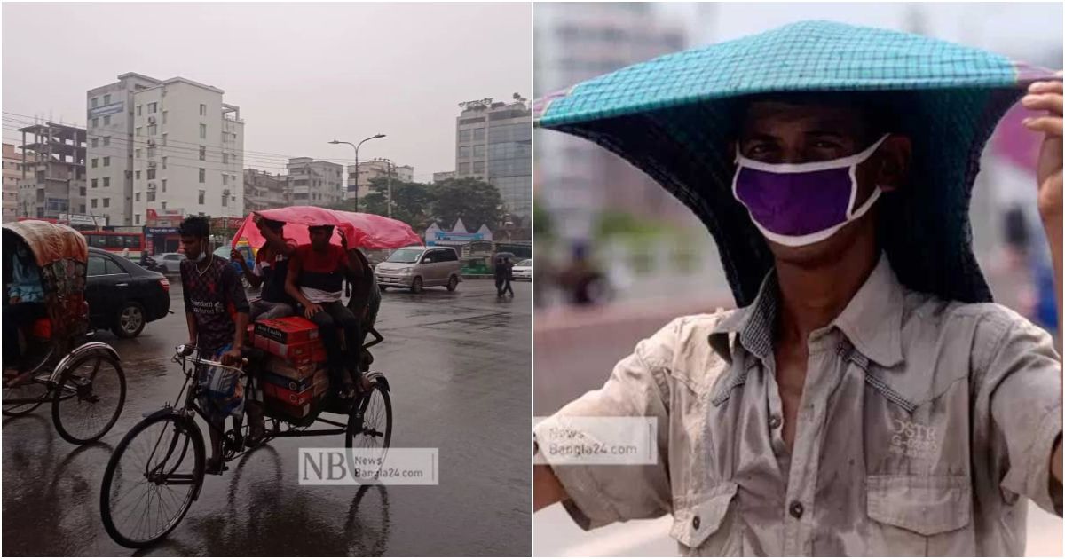 তিন বিভাগে বৃষ্টি, বাকিগুলোতে দাবদাহ অব্যাহত থাকার আভাস