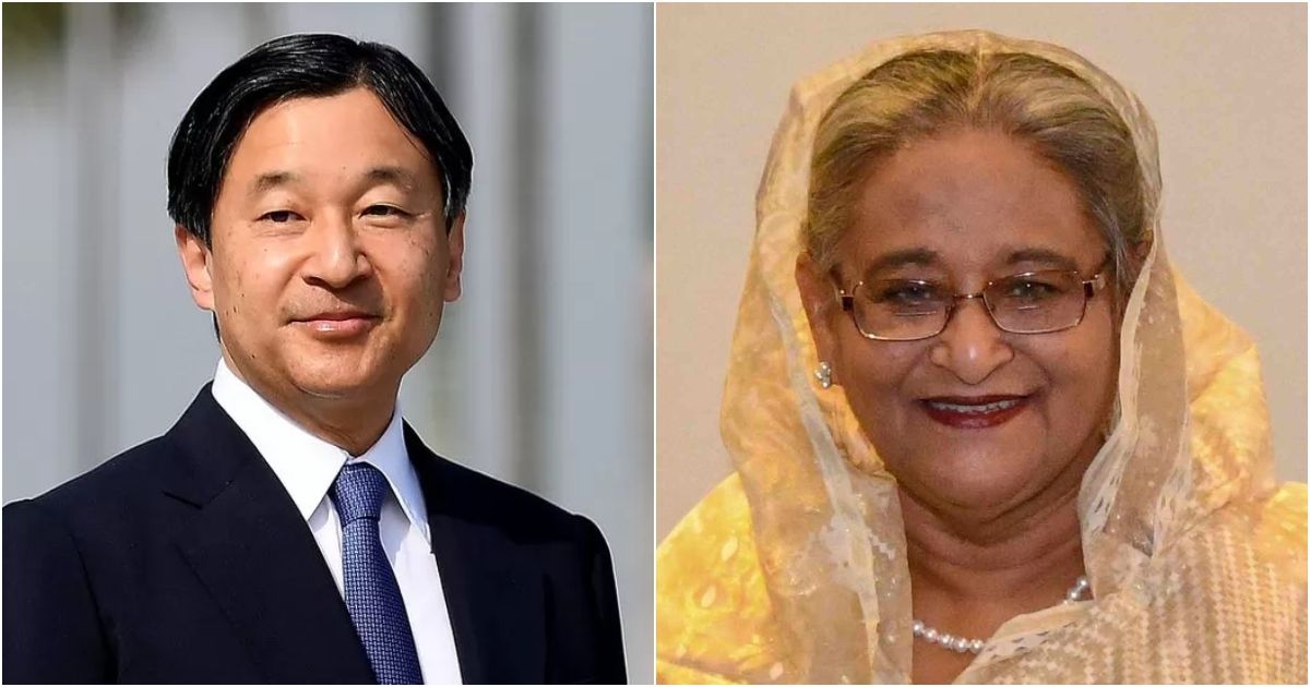 জাপানের সম্রাট নারুহিতোর সঙ্গে শেখ হাসিনার সাক্ষাৎ