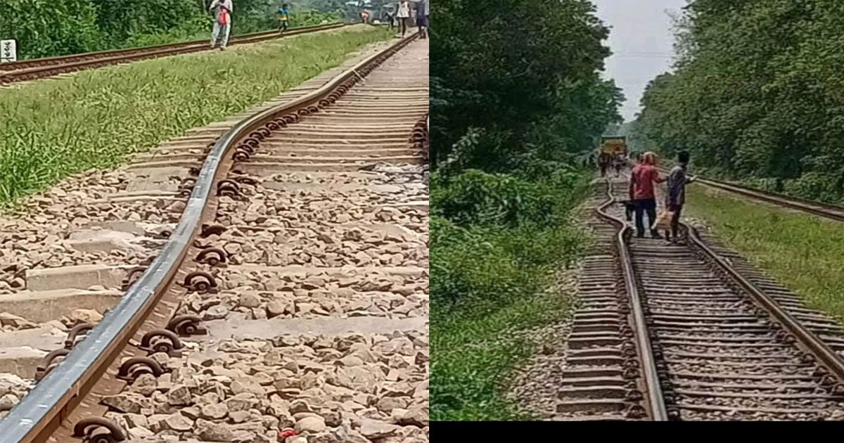 গরমে-বেঁকে-গেছে-রেললাইন-বন্ধ-ট্রেন-চলাচল