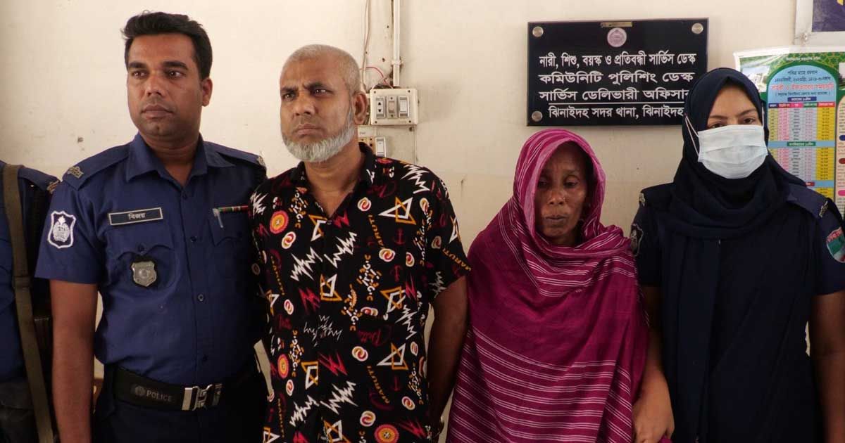 গৃহবধূকে পুড়িয়ে হত্যায় গ্রেপ্তার মৃত্যুদণ্ডপ্রাপ্ত পলাতক স্বামী-সতীন 