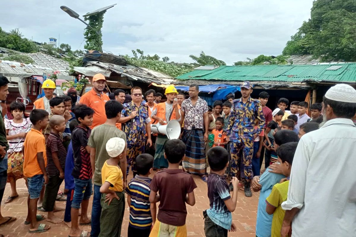 ঘূর্ণিঝড় ‘মোখা’: ঝুঁকিতে রোহিঙ্গা ক্যাম্প