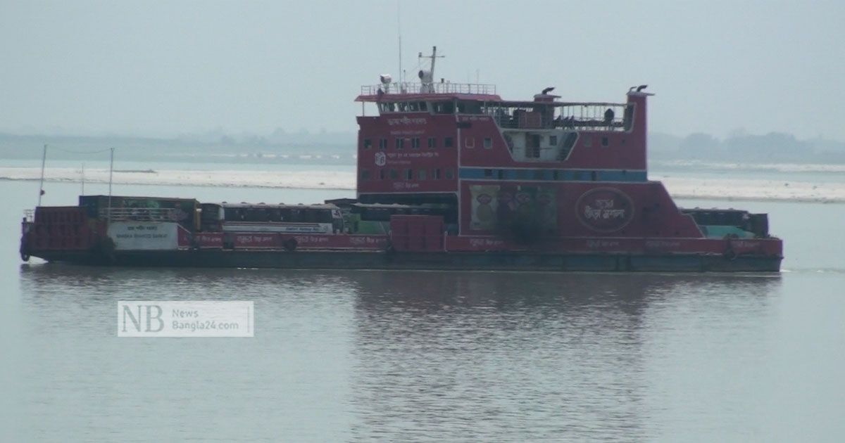 লঞ্চ-বন্ধ-পাটুরিয়ায়-ফেরি-চালু