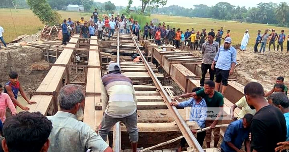 ঢাকা-ময়মনসিংহ রুটে ট্রেন চলাচল বন্ধ