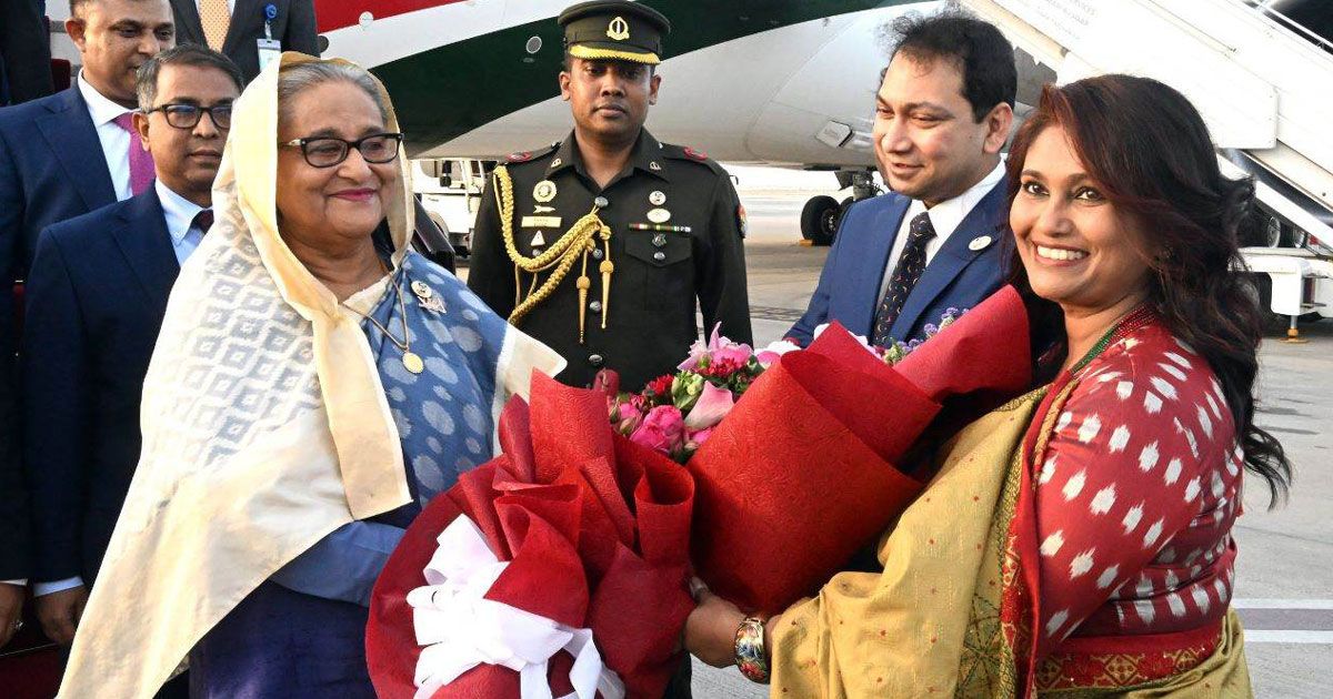 দোহায় পৌঁছেছেন প্রধানমন্ত্রী