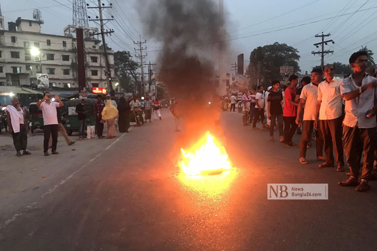 গুলিবিদ্ধ উপজেলা চেয়ারম্যানের ৯৪ দিন পর মৃত্যু, মহাসড়ক অবরোধ বিক্ষোভ