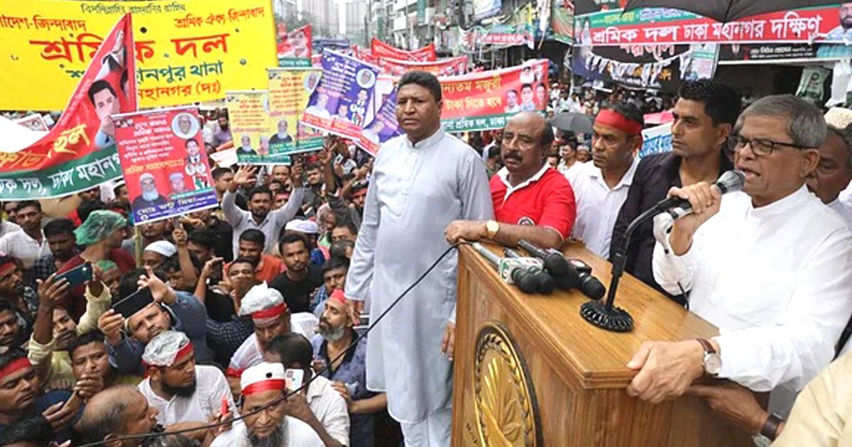 নির্দলীয় তত্ত্বাবধায়ক সরকার ছাড়া দেশে নির্বাচন হবে না: ফখরুল