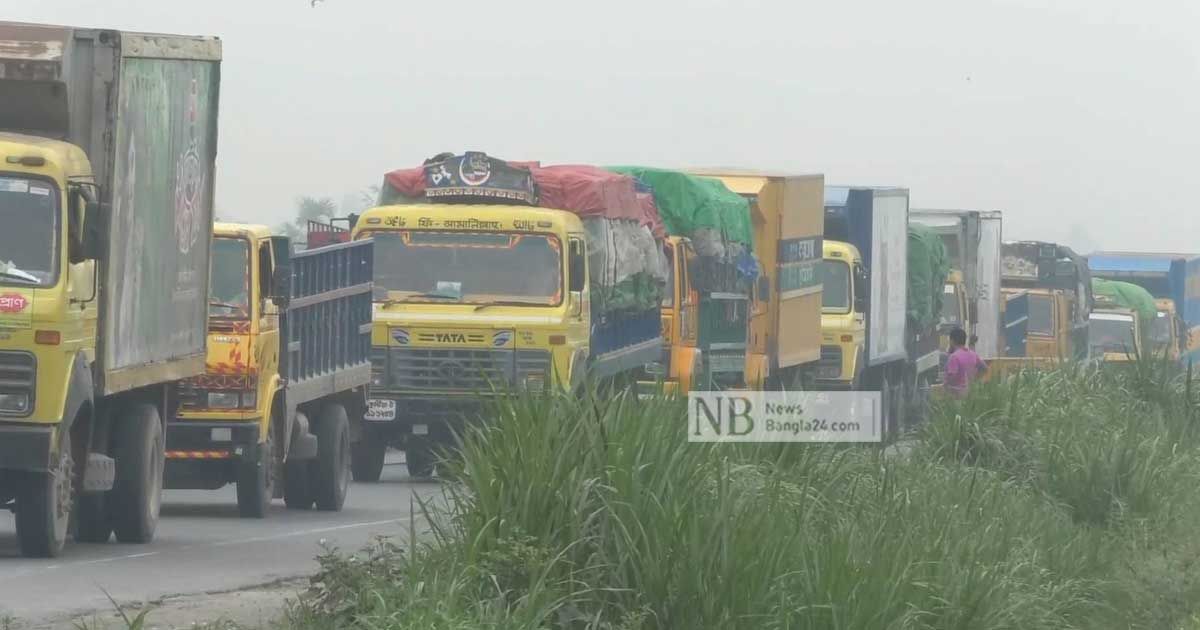 বঙ্গবন্ধু-সেতু-মহাসড়কে-দীর্ঘ-জট