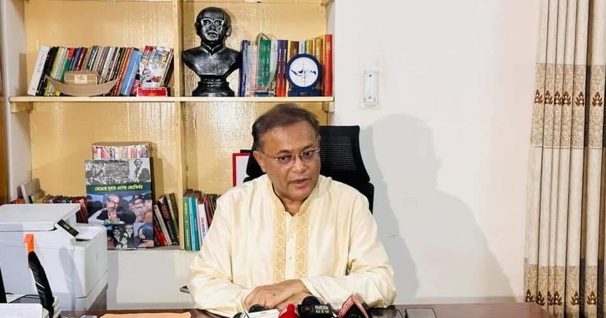 বিএনপি নির্বাচন থেকে পালানোর ছুতা খুঁজছে: তথ্যমন্ত্রী