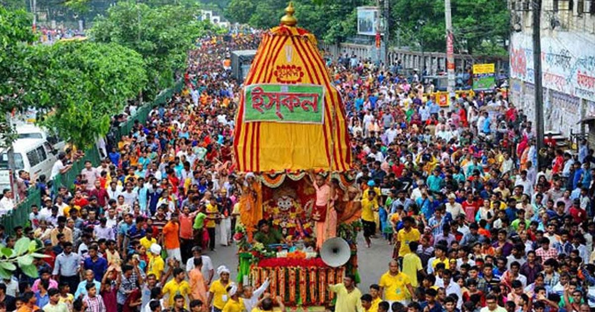 সনাতন ধর্মাবলম্বীদের রথযাত্রা উৎসব শুরু মঙ্গলবার