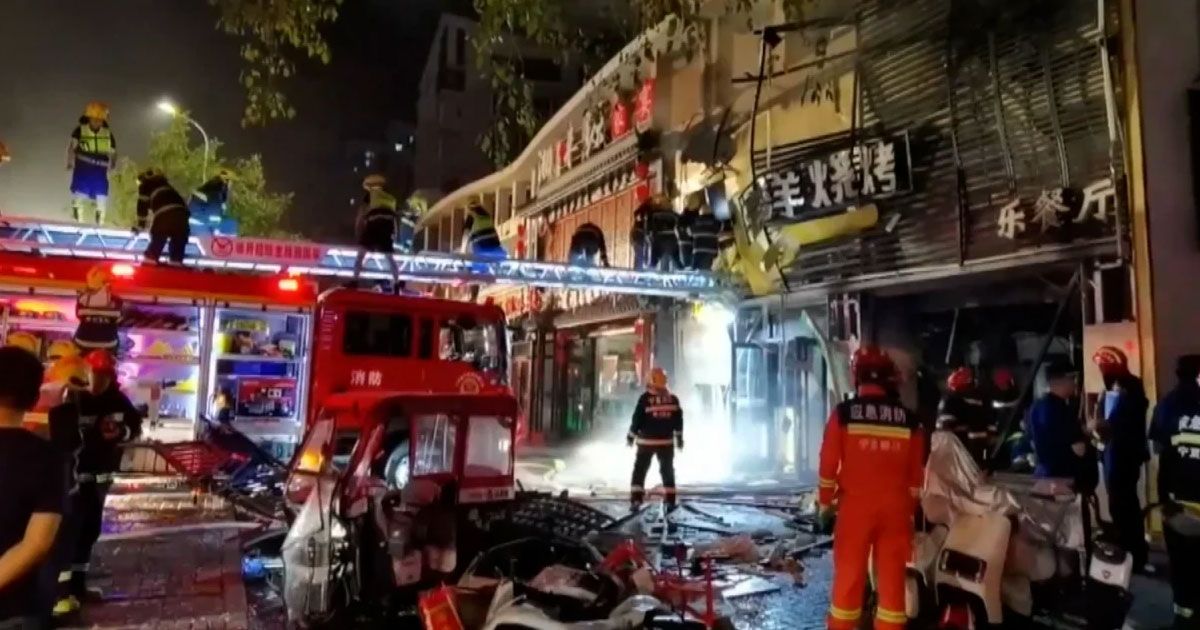 চীনে-রেস্তোরাঁয়-গ্যাসের-বিস্ফোরণে-প্রাণ-গেল-৩১-জনের