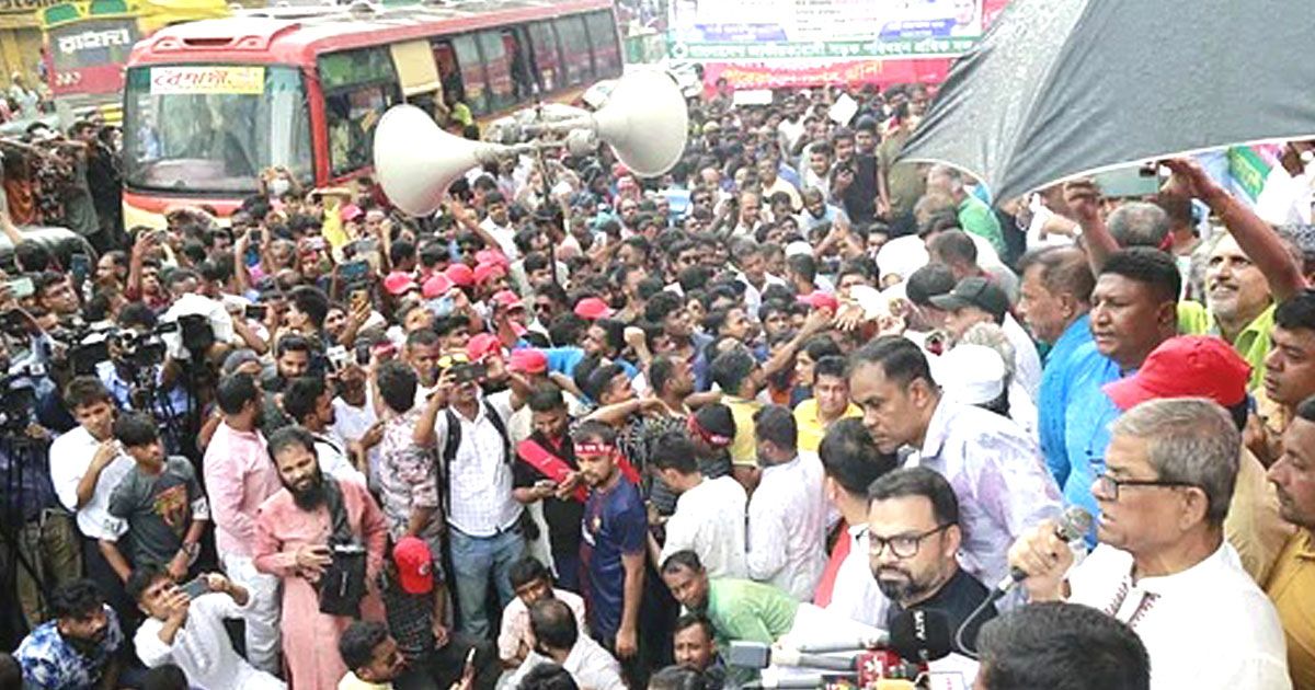 প্রধানমন্ত্রীর বক্তব্য দেশকে বিপদে ফেলে দিচ্ছে: ফখরুল