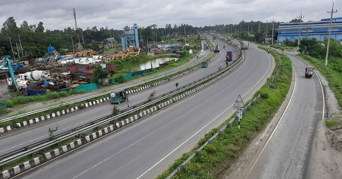 ঈদযাত্রা-ফাঁকা-বঙ্গবন্ধু-সেতু‌-মহাসড়ক