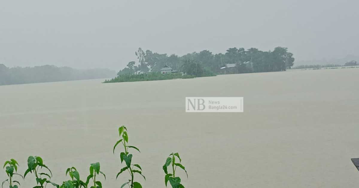 দুই জেলায় বন্যা পরিস্থিতির অবনতির শঙ্কা