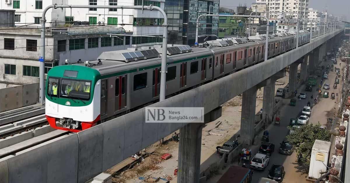 মেট্রোরেল-মতিঝিল-পর্যন্ত-ট্রায়াল-রান-শুরু-শুক্রবার