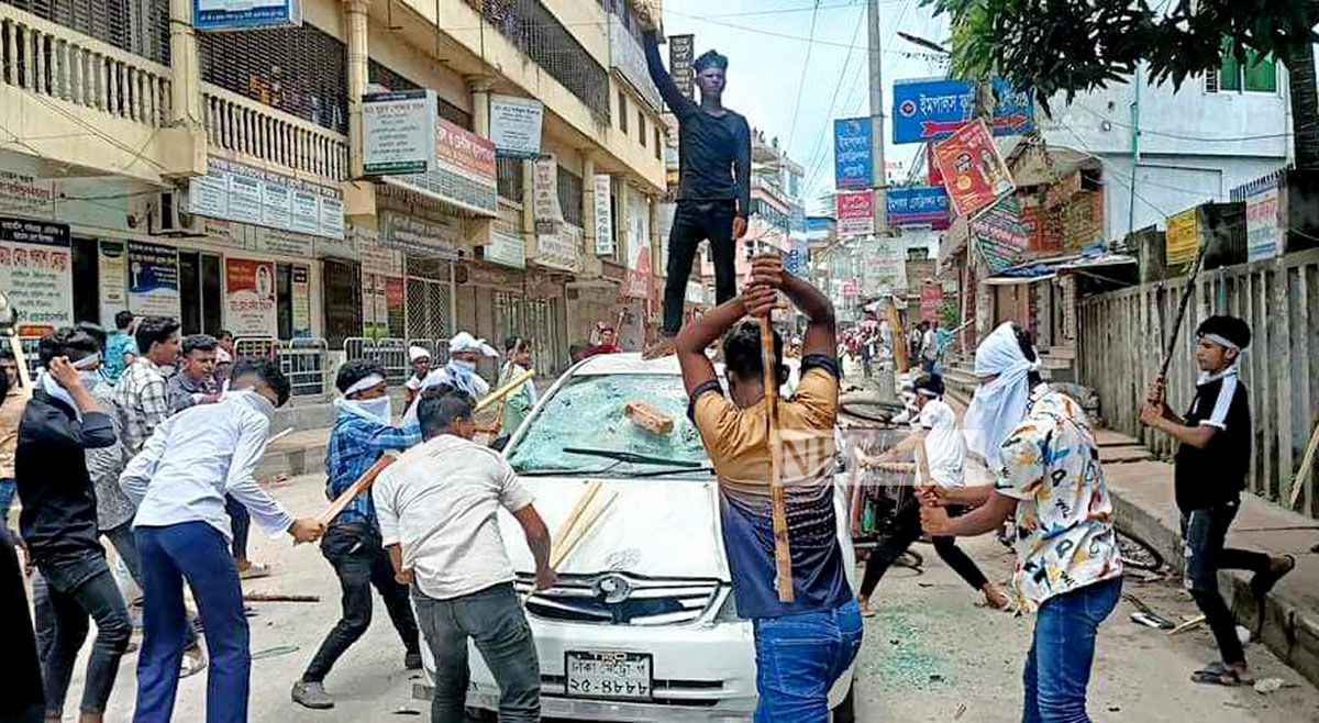 পদবঞ্চিত ছাত্রদল নেতাদের কাণ্ডে অস্থির নরসিংদী