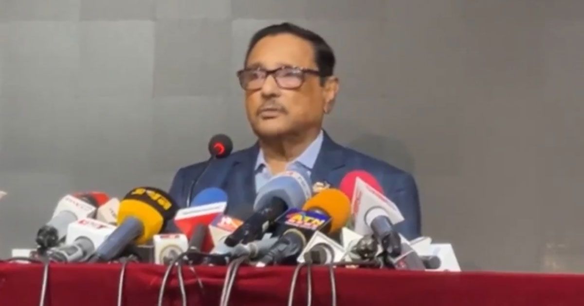 তত্ত্বাবধায়ক-সরকারের-দাবি-নিয়ে-বিদেশিদের-কোনো-বক্তব্য-নেই-কাদের