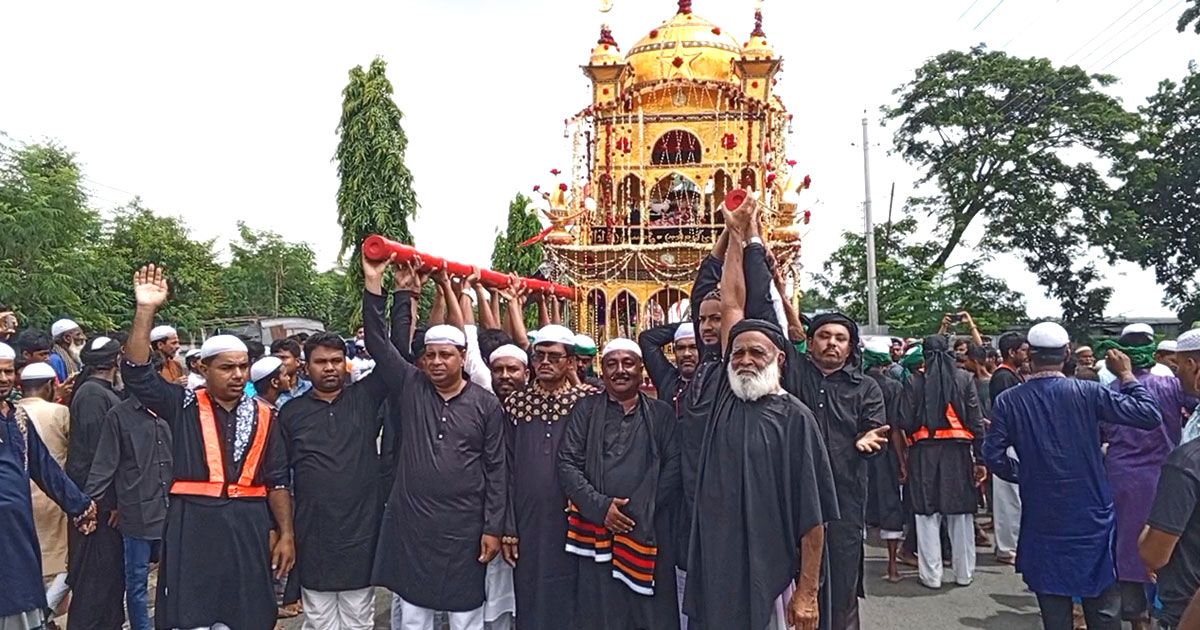 আশুরায় চট্টগ্রামে তাজিয়া মিছিল, মাতম