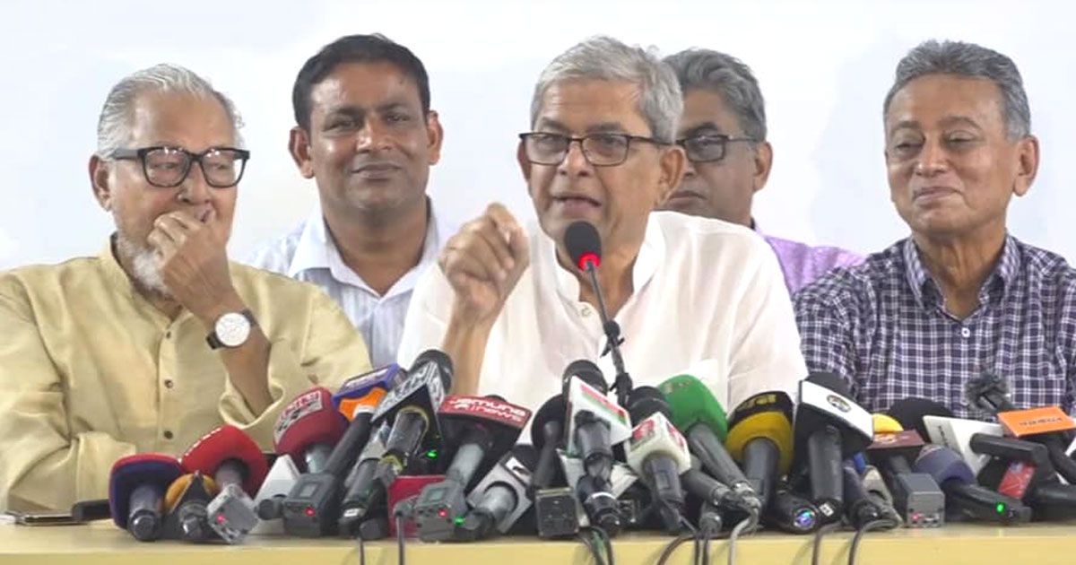 ভাঙচুর-অগ্নিসংযোগ-করে-বিএনপিকে-দায়-দেয়ার-অপচেষ্টা-হচ্ছে-ফখরুল