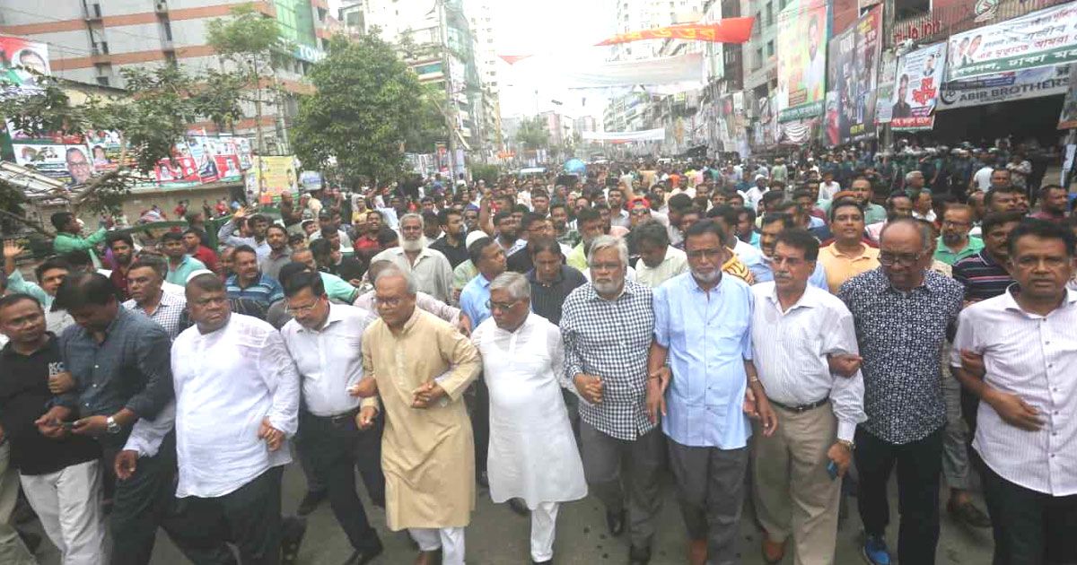 নয়াপল্টনে-বিএনপির-বিক্ষোভ-শুক্রবার-সমাবেশের-ঘোষণা