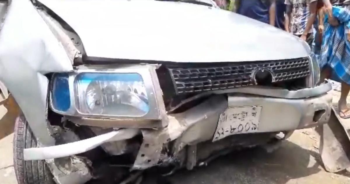 প্রাইভেটকার-মোটরসাইকেল-সংঘর্ষে-নিহত-২