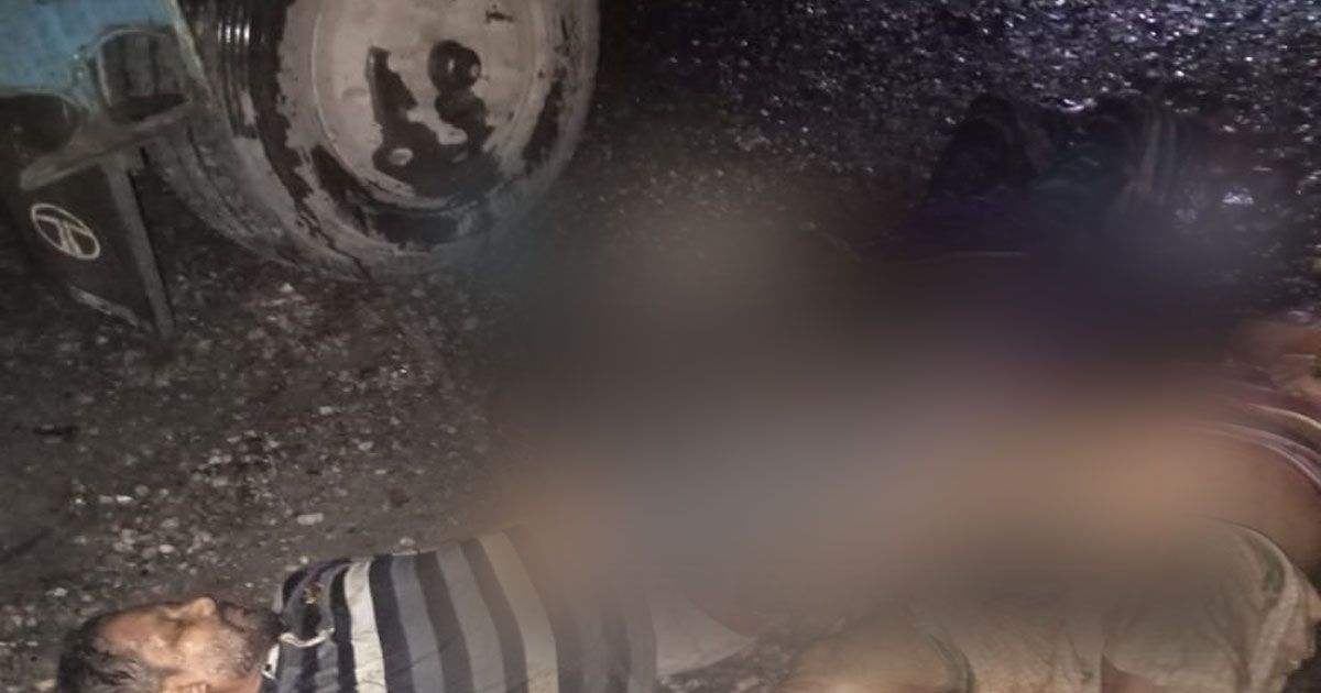 রাস্তায়-দাঁড়িয়ে-বাগবিতণ্ডা-ট্রাকচাপায়-একজন-নিহত