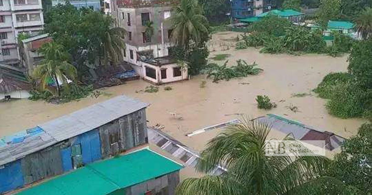 বন্যা: বান্দরবানে সাড়ে ১৫ হাজার ঘরবাড়ি ক্ষতিগ্রস্ত