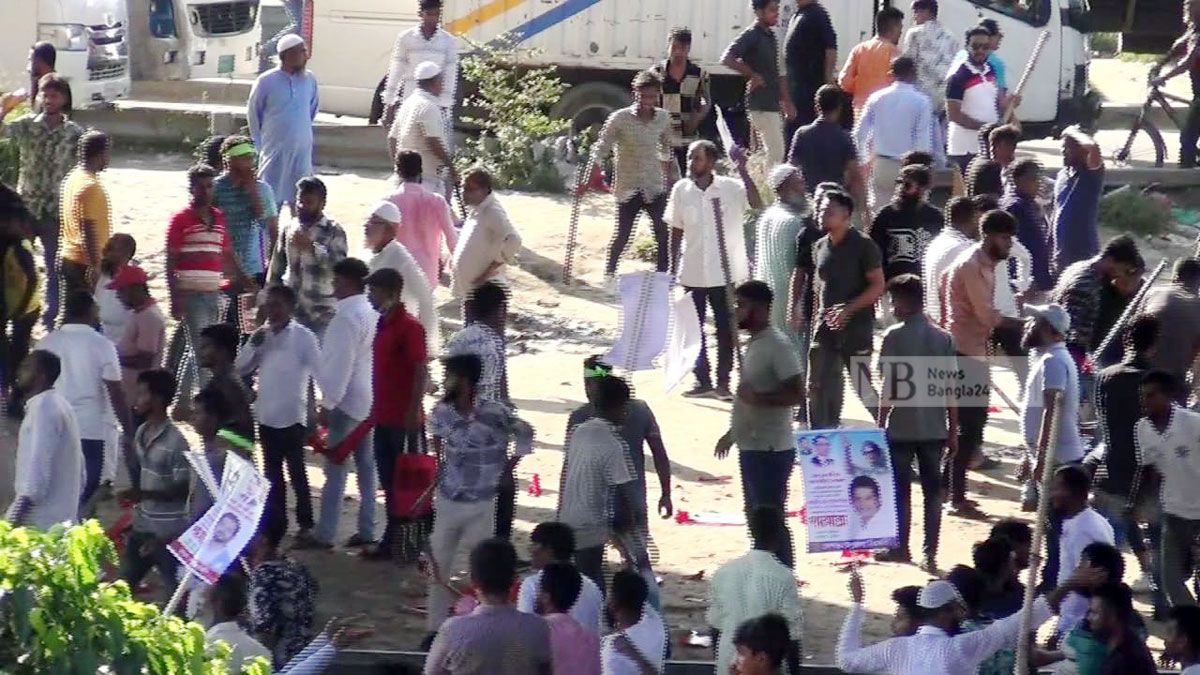কাঁচপুরে পুলিশ-বিএনপি সংঘর্ষ