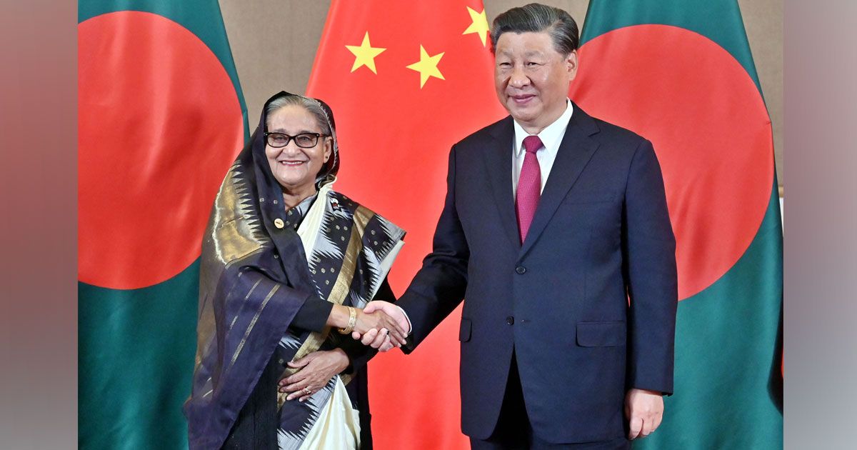 শেখ-হাসিনা-শি-জিনপিং-দ্বিপাক্ষিক-বৈঠক-অনুষ্ঠিত