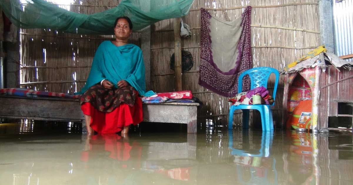 বিপৎসীমা ছাড়িয়ে তিস্তা, পানিবন্দি অর্ধ লক্ষাধিক মানুষ 