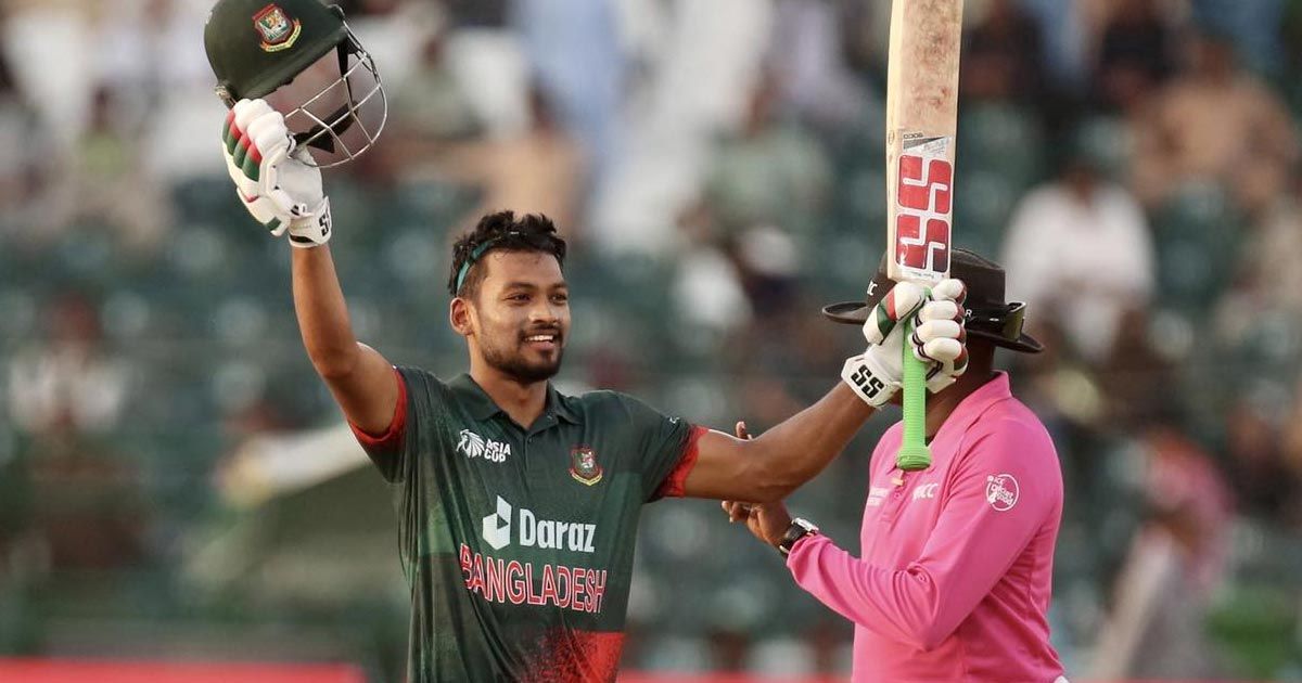 শান্তর এশিয়া কাপ শেষ 