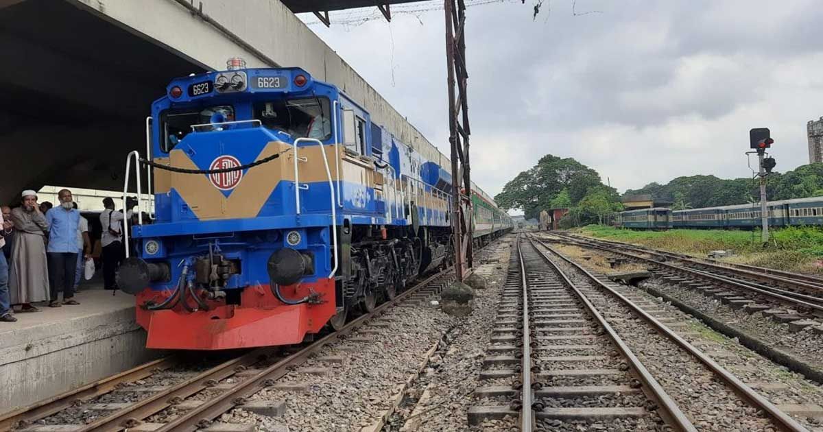 ঢাকা-পদ্মা সেতু-ভাঙ্গামুখী ট্রেনের পরীক্ষামূলক যাত্রা শুরু