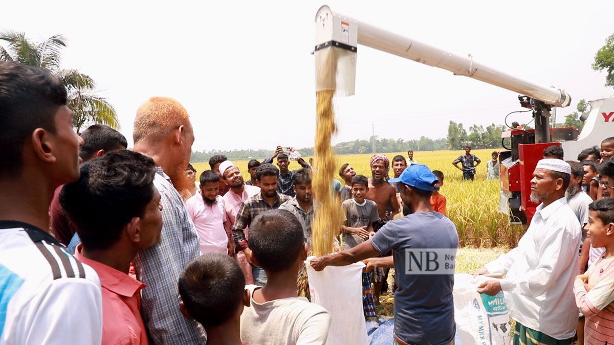 যন্ত্রের ছোঁয়ায় বদলে যাচ্ছে কুমিল্লার কৃষি
