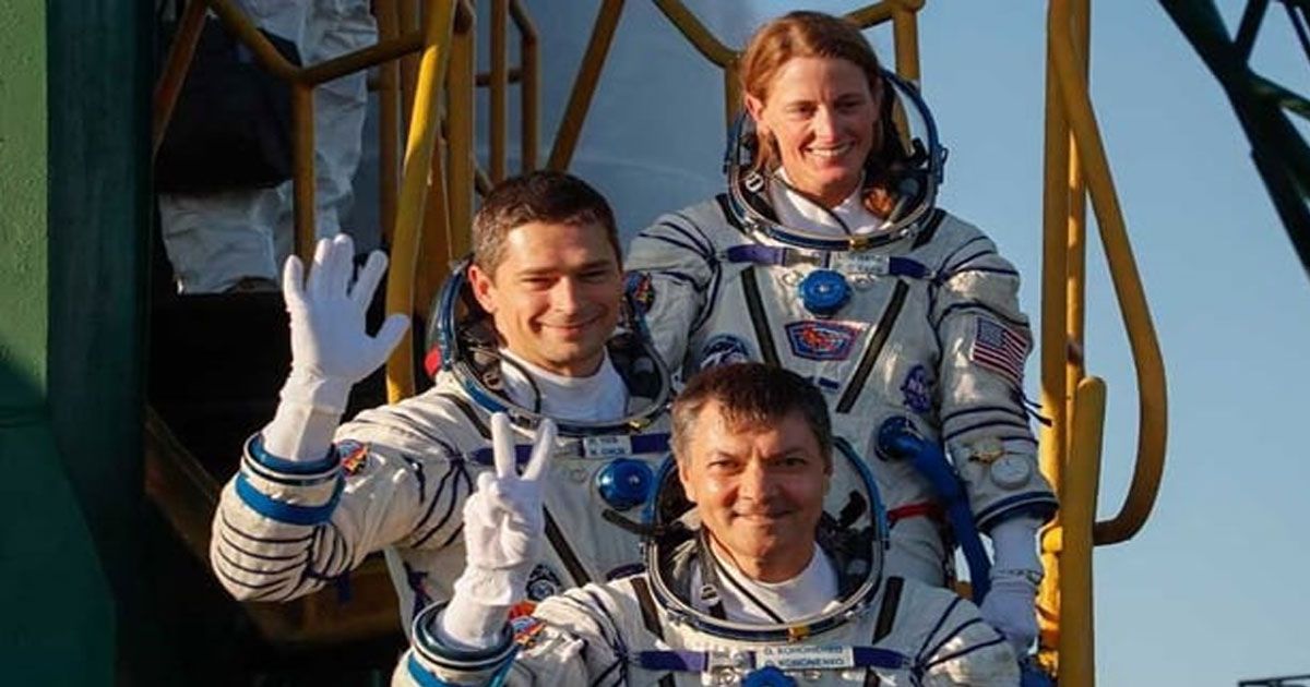 Russian-and-American-astronauts-arrived-together-at-the-International-Space-Station