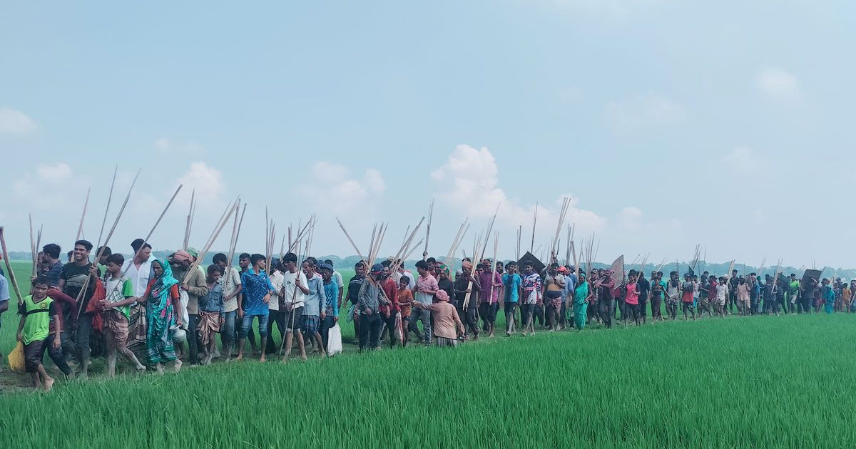 সাত গ্রামবাসীর মধ্যে সংঘর্ষ, আহত ৫০