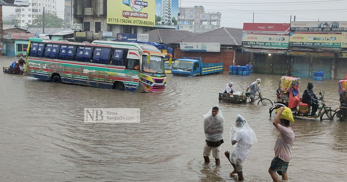 সাভার-আশুলিয়া শিল্পাঞ্চলে জলাবদ্ধতা, স্থবির নগরজীবন