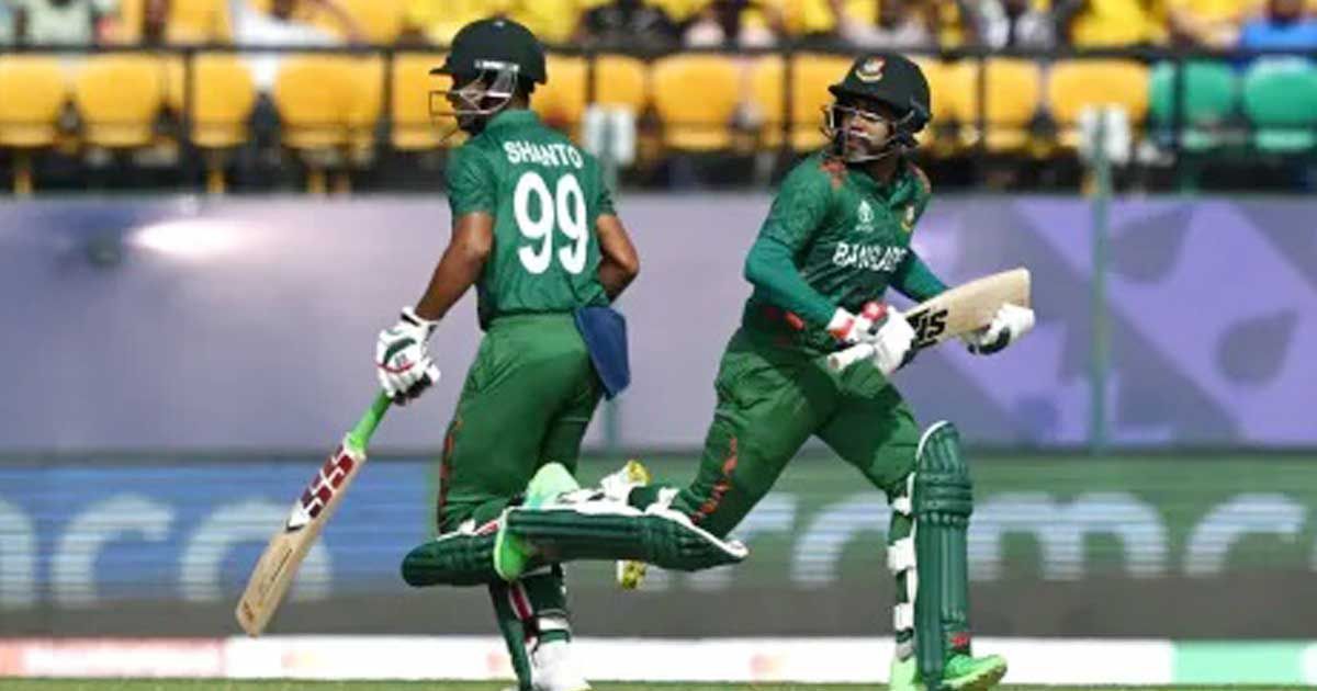 মিরাজ, শান্তর ব্যাটে জয়ের সুবাস পাচ্ছে বাংলাদেশ
