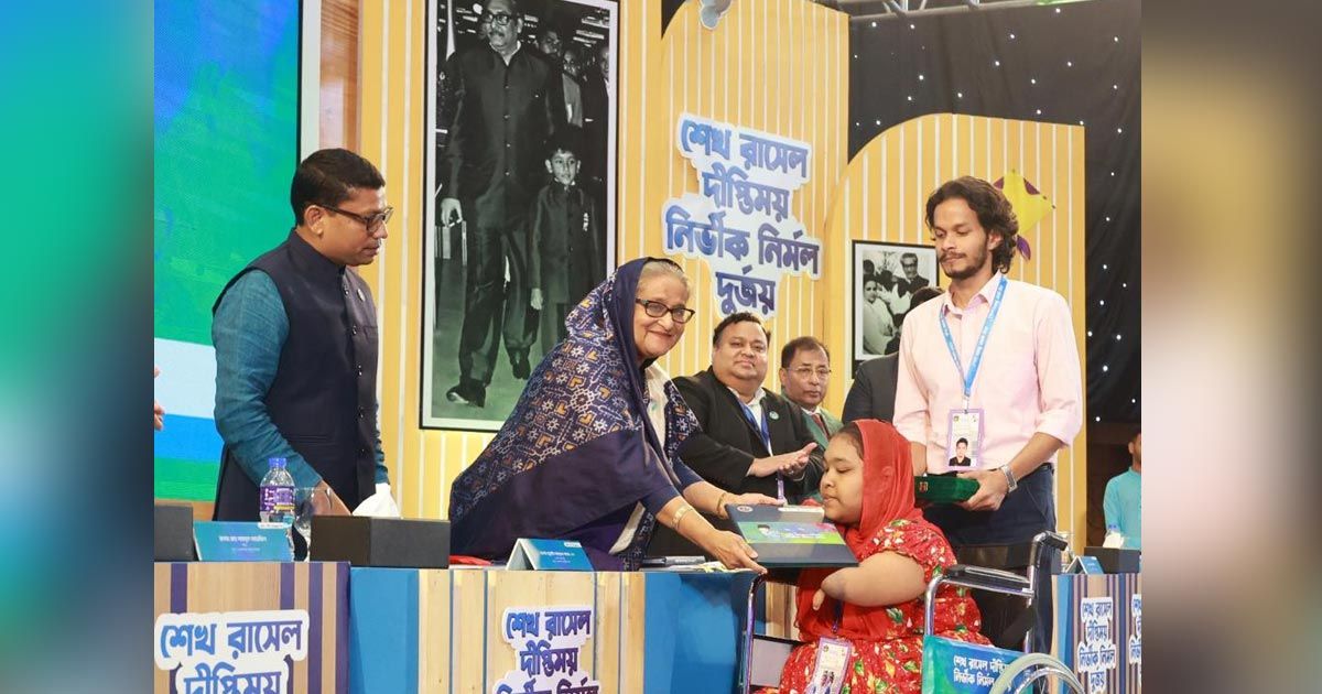 শিশুরা স্মার্ট বাংলাদেশের স্মার্ট সৈনিক হবে: প্রধানমন্ত্রী