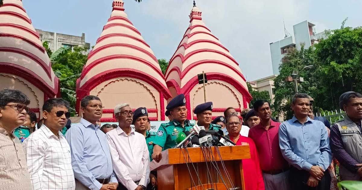 পূজায় নিরাপত্তা নিয়ে কোনো শঙ্কা নেই: ডিএমপি কমিশনার 