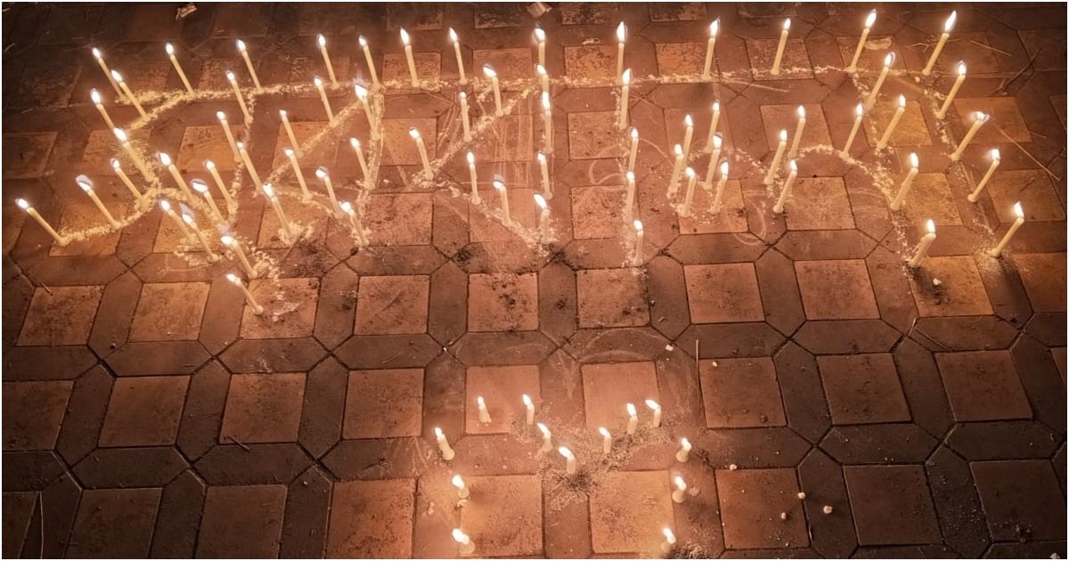 ১০০-মোমবাতি-জ্বালিয়ে-ভালোবাসার-বহিঃপ্রকাশ-ববি-ছাত্রের