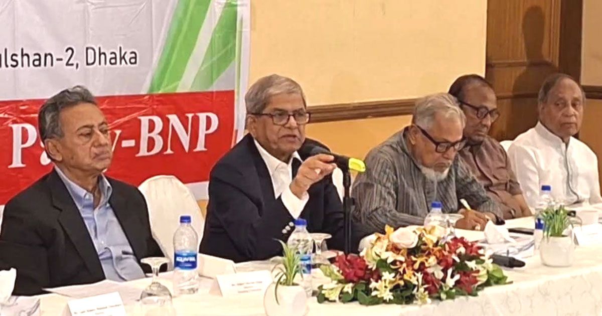 শান্তিপূর্ণ আন্দোলনেই এক দফা দাবি বাস্তবায়ন হবে: ফখরুল