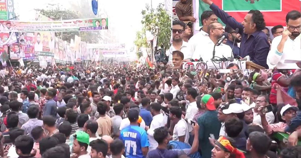 নয়াপল্টনে বিএনপির সমাবেশ শুরু