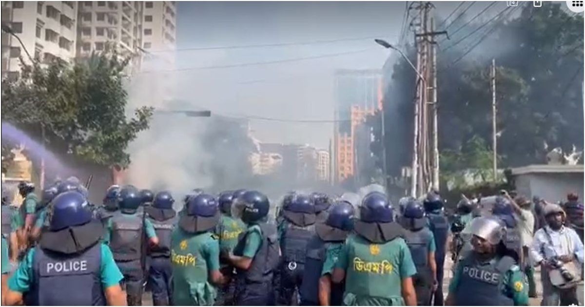 কাকরাইলে-পুলিশের-সঙ্গে-বিএনপির-সংঘর্ষ